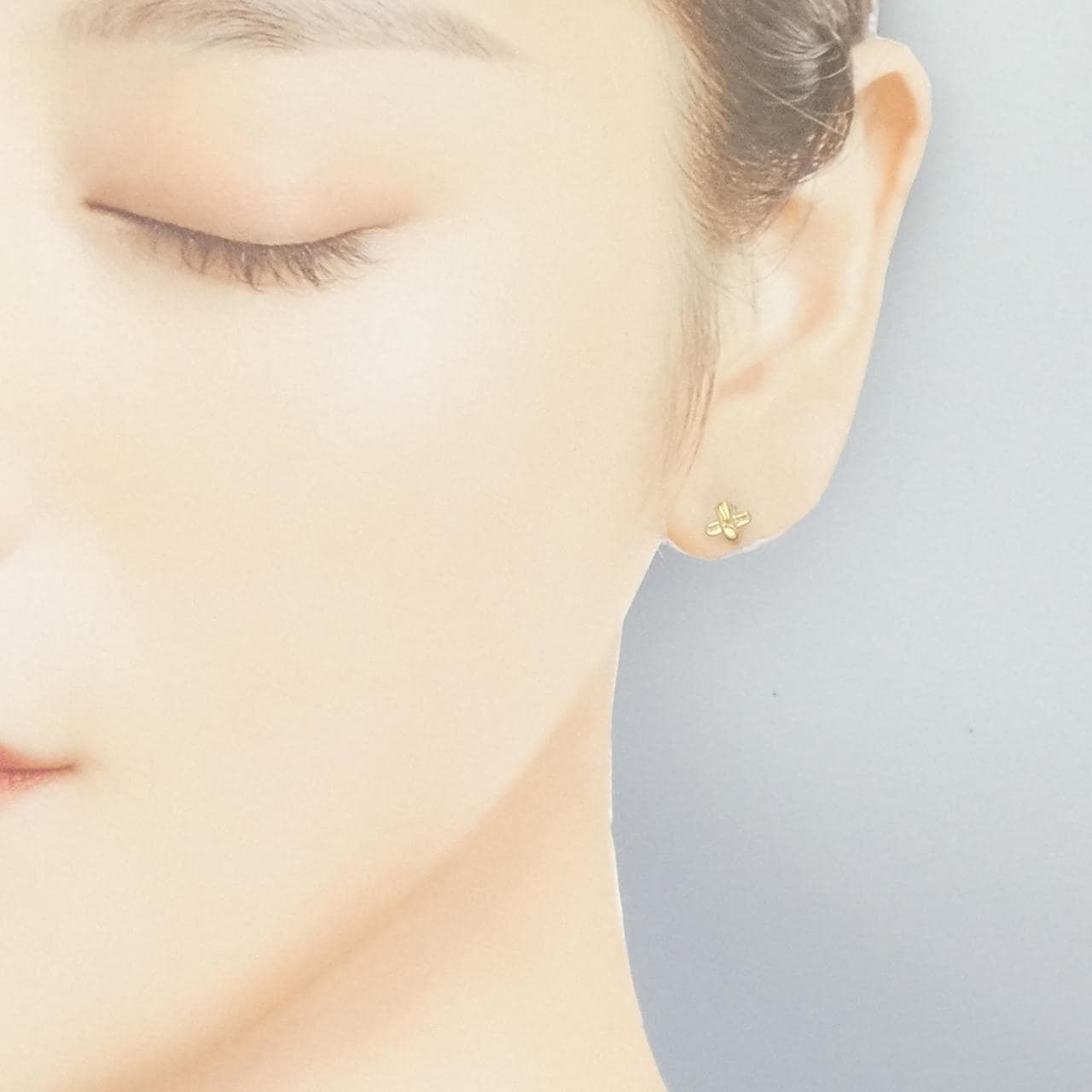 ティファニー クロスステッチ ピアス 片耳