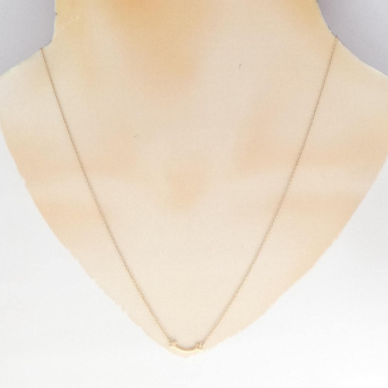 ティファニー Tスマイル ミニ ネックレス