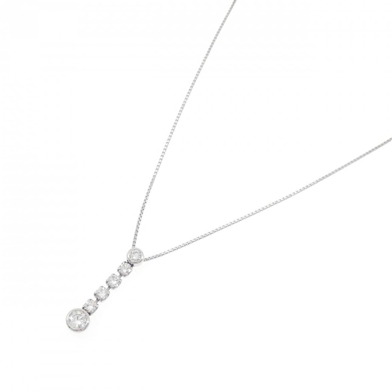 PT900/PT850 ダイヤモンド ネックレス 0.50CT