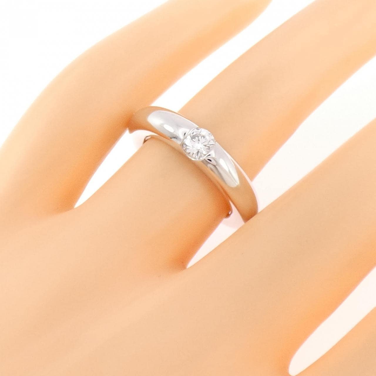 カルティエ エリプス リング 0.25CT
