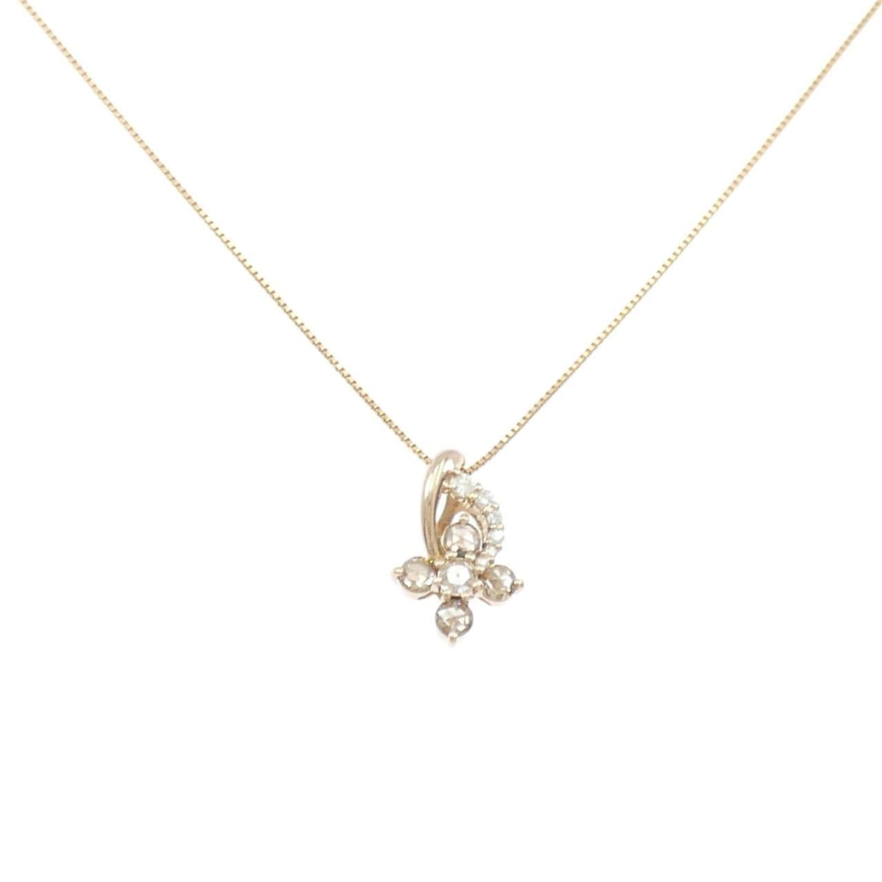 K18YG ダイヤモンド ネックレス 0.53CT