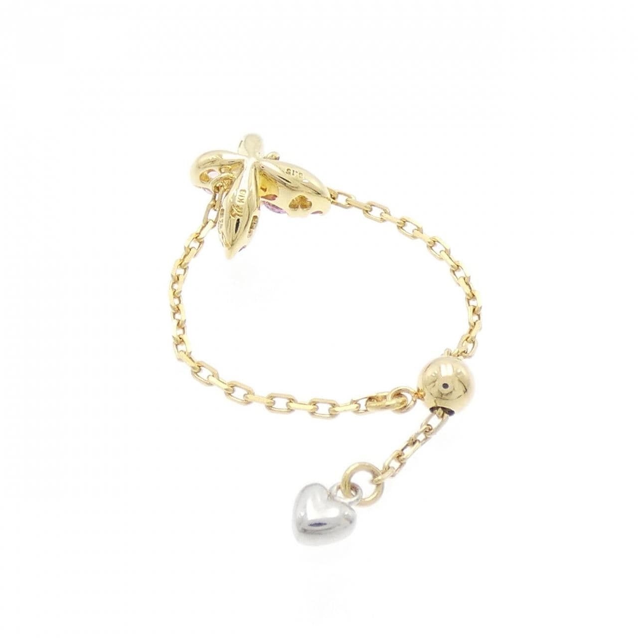 セイレーン　アズーロ サファイヤ リング 0.15CT