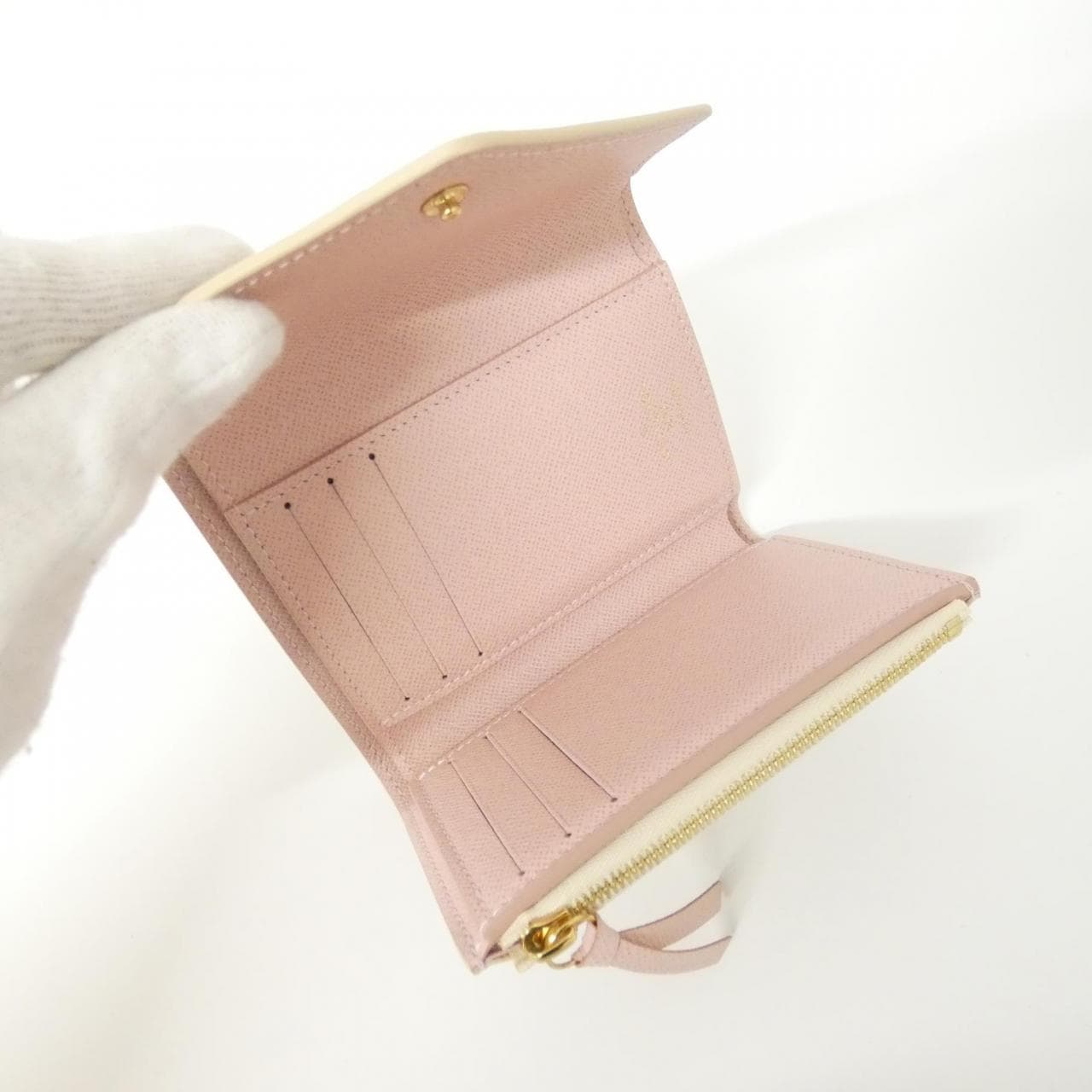 ルイヴィトン ダミエ アズール ポルトフォイユ ヴィクトリーヌ N64022 財布