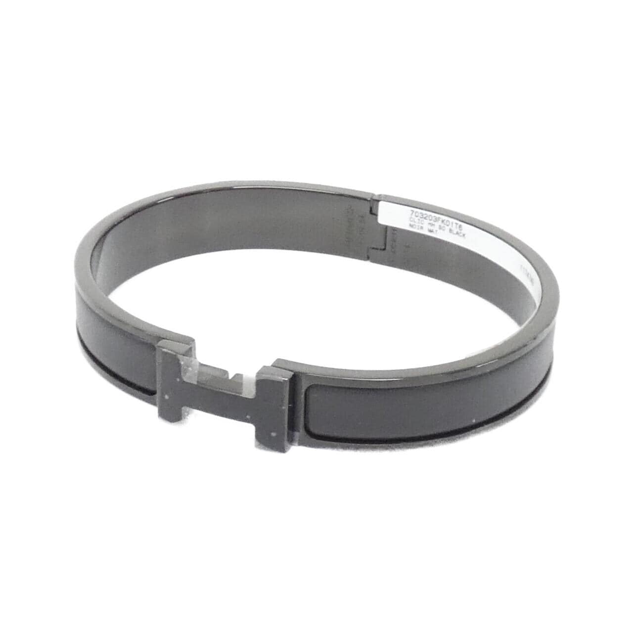 エルメス クリック アッシュアッシュ ソー ブラック 703203FK ブレスレット