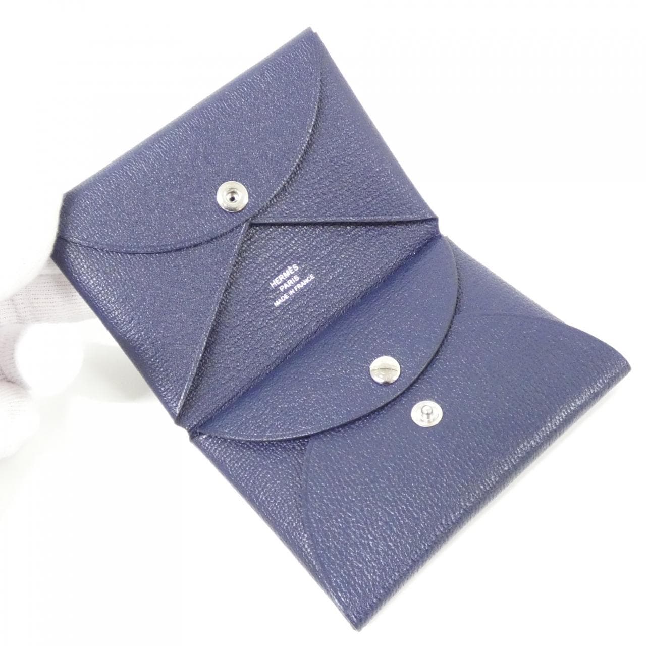 【未使用品】エルメス カルヴィ デュオ 082977CK コインケース
