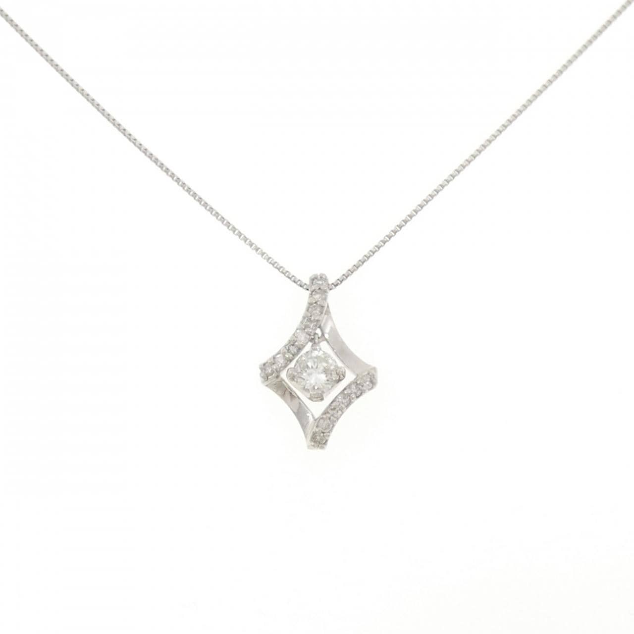 PT900/PT850 ダイヤモンド ネックレス 0.20CT