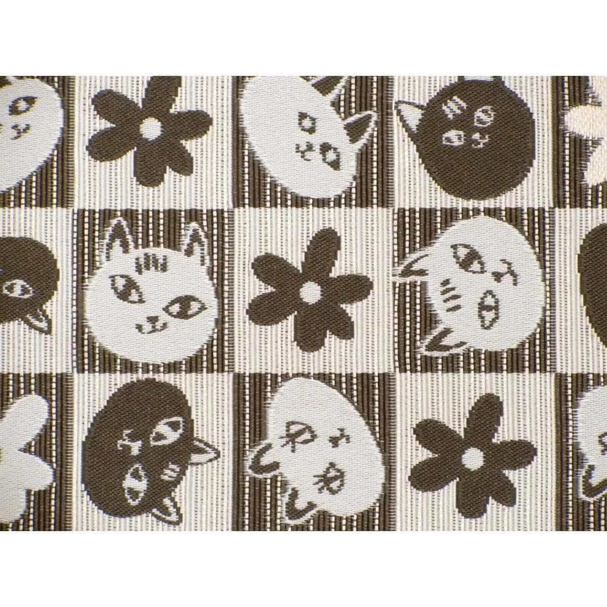 【新品】半幅帯　猫