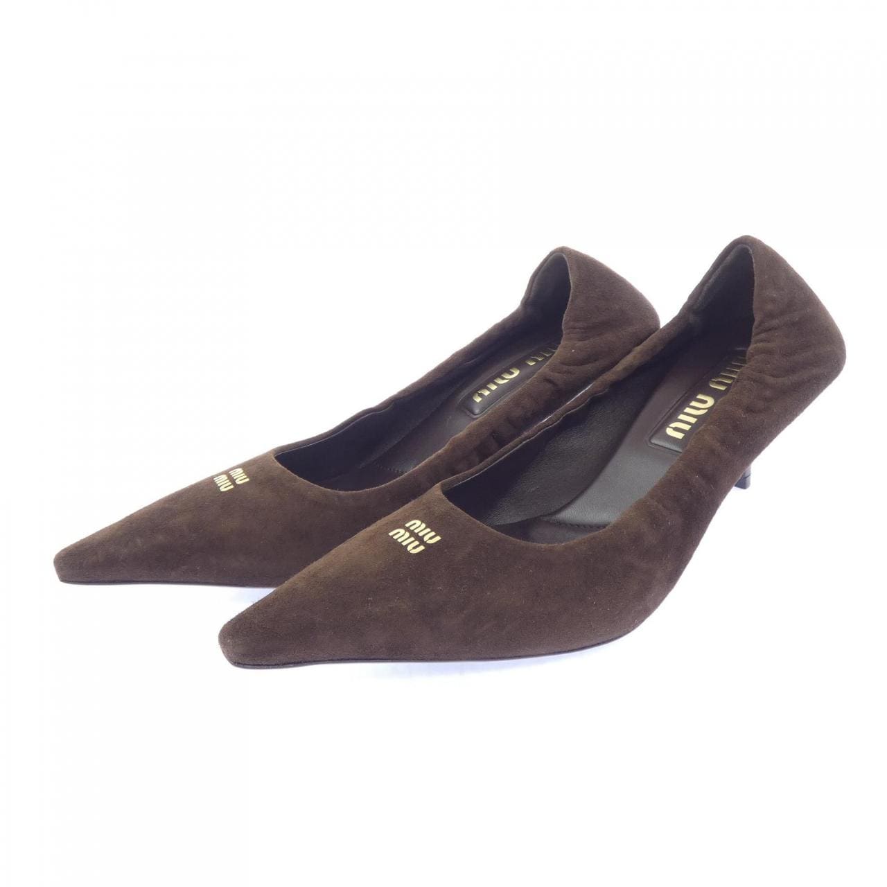 ミュウミュウ MIU MIU PUCHES SUEDE 51374E パンプス