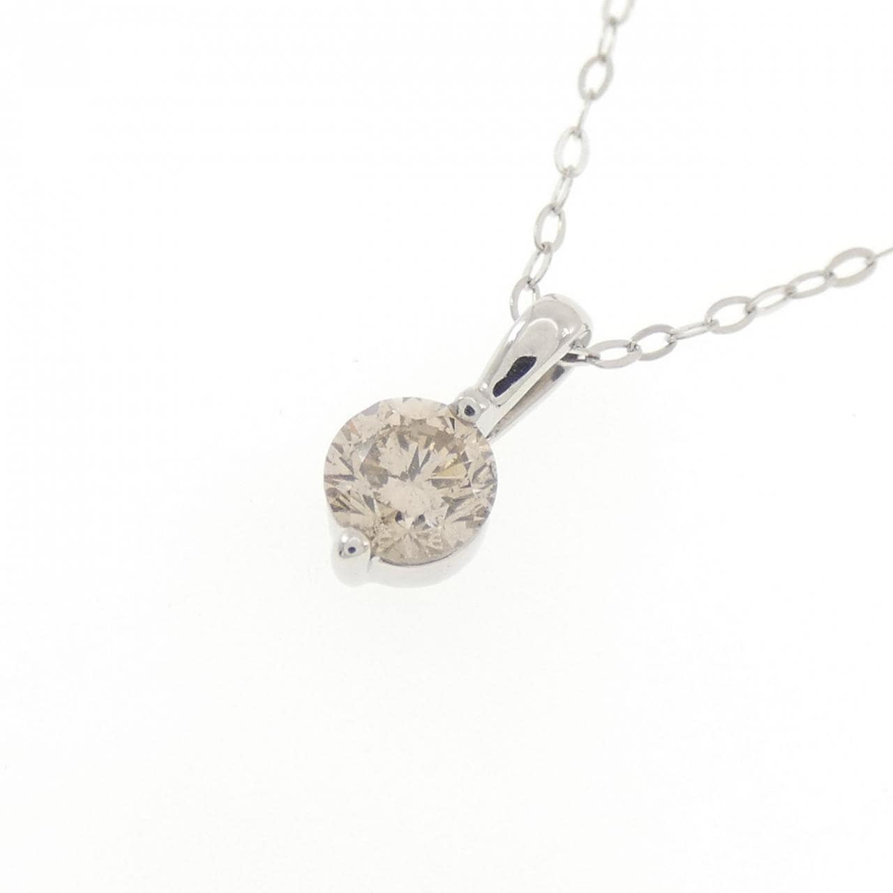 ジーエスティービー ダイヤモンド ネックレス 0.30CT