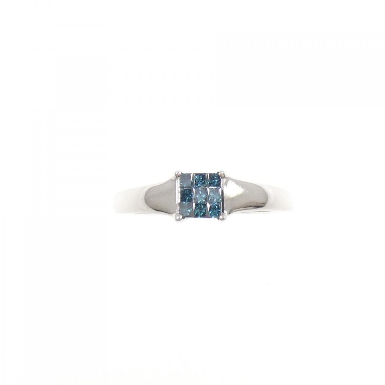 K18WG ダイヤモンド リング 0.14CT