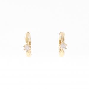 K18YG ダイヤモンド ピアス 0.20CT