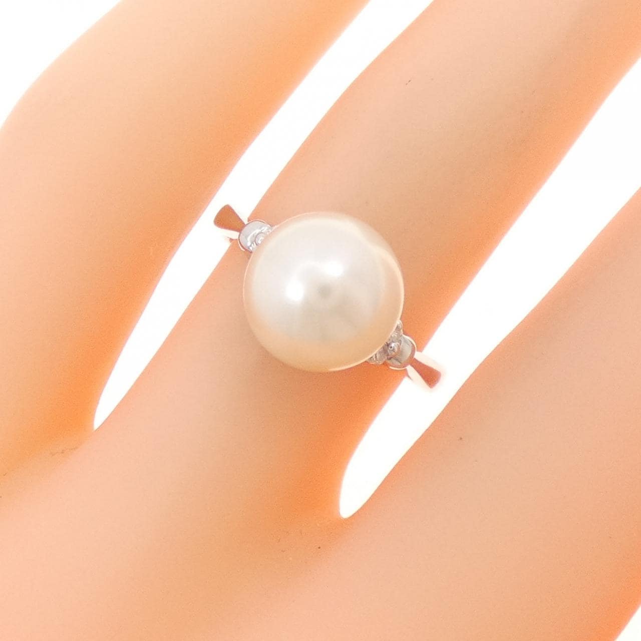 K14WG アコヤパール リング 8.8mm