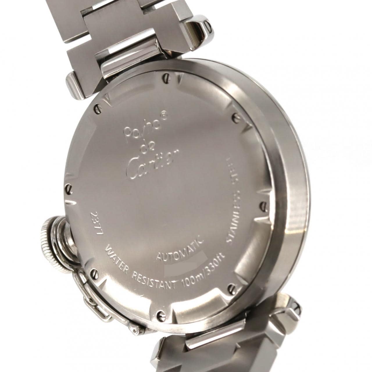 カルティエ パシャC GMT W31029M7 SS 自動巻