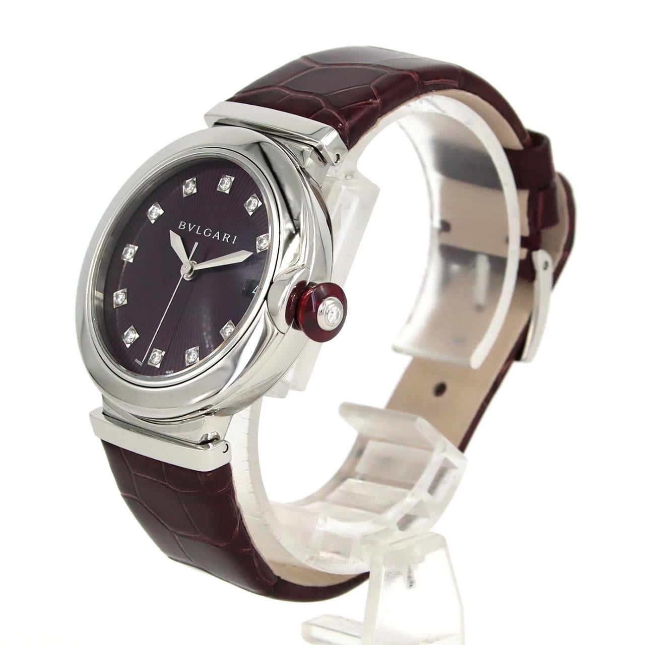 ブルガリ ルチェア ･12P LU36S/LU36C7SLD/11 SS 自動巻