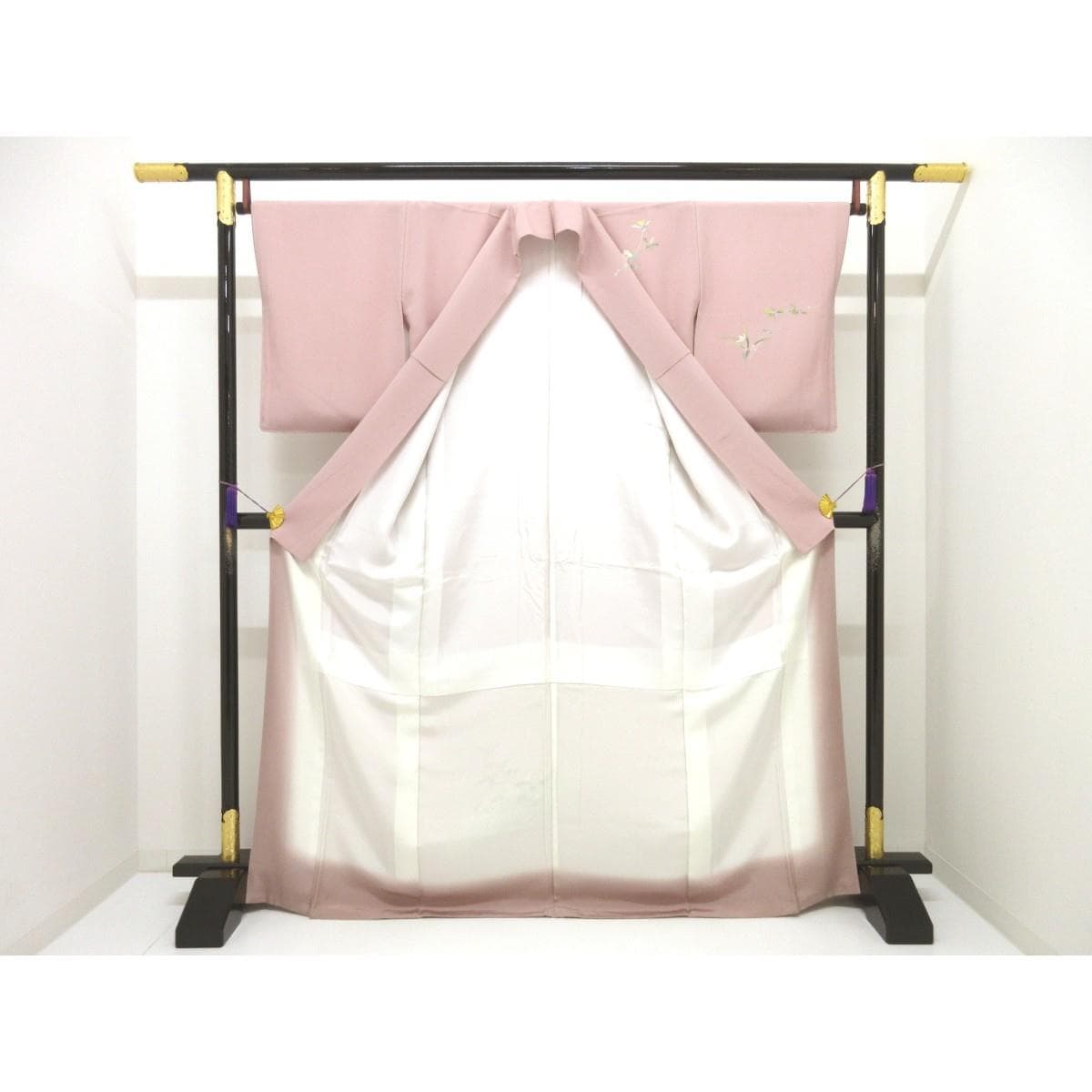 【未使用品】訪問着　友禅加工ボカシ染