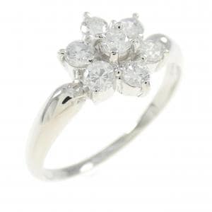 PT フラワー ダイヤモンド リング 0.50CT