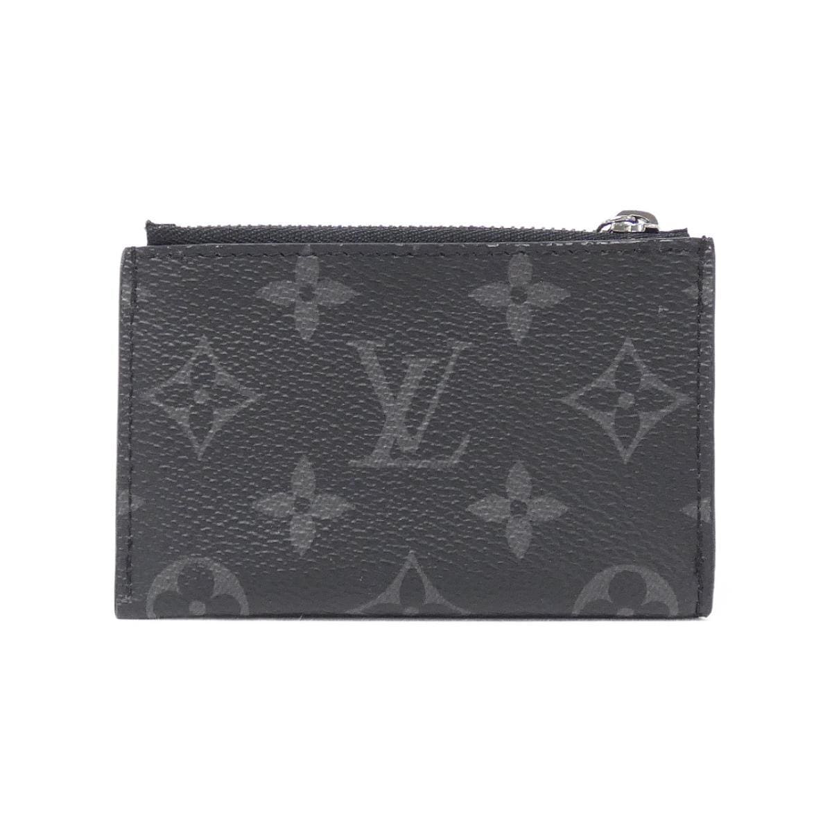 [Unused items] LOUIS VUITTON Monogram Eclipse Compact Coin Card Holder M82253 Coin &amp; Card Case