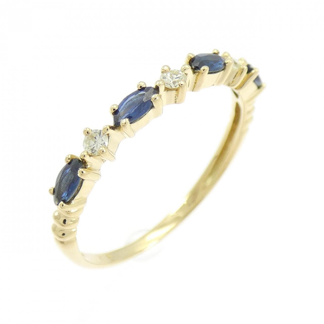 K18YG サファイヤ リング