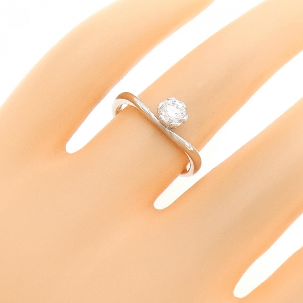 PT900 ダイヤモンド リング 0.338CT