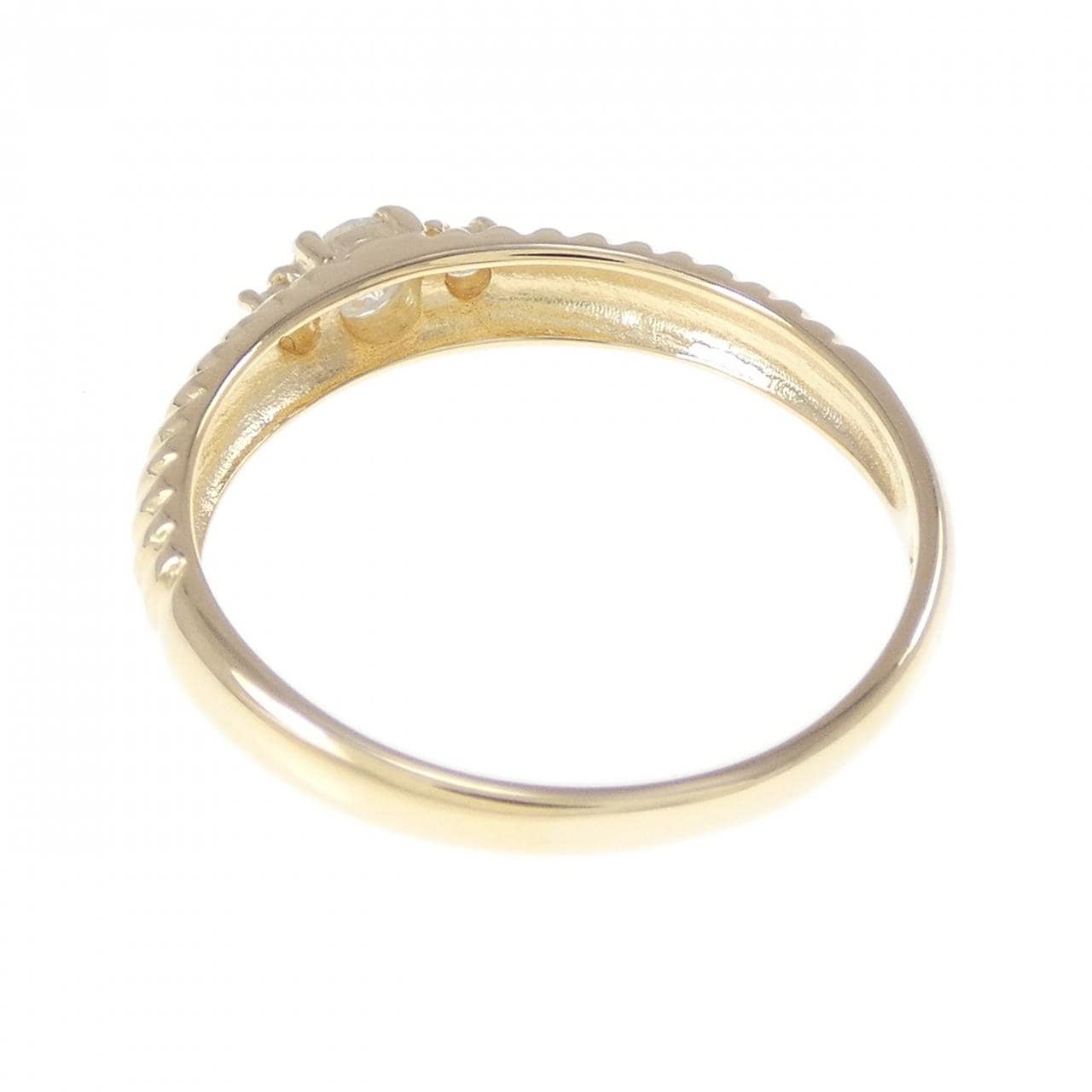 K18YG ダイヤモンド リング 0.14CT