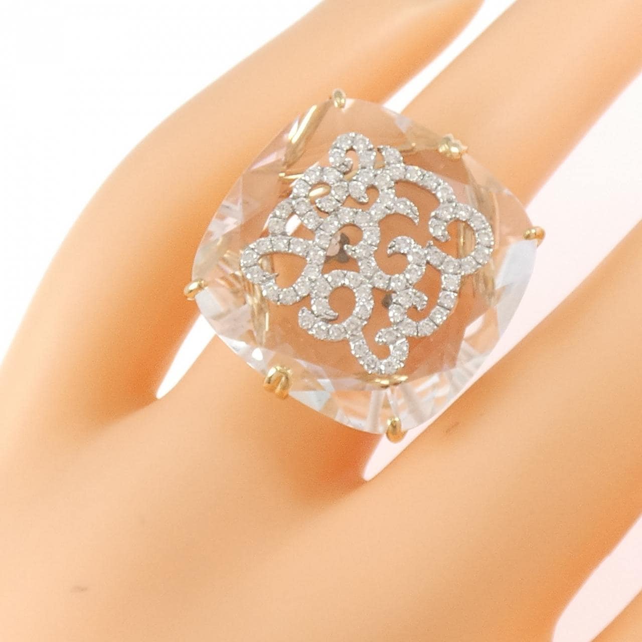 カザート 合成クオーツ リング