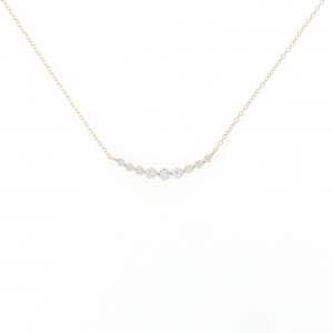 【リメイク】K10YG ダイヤモンド ネックレス 0.30CT