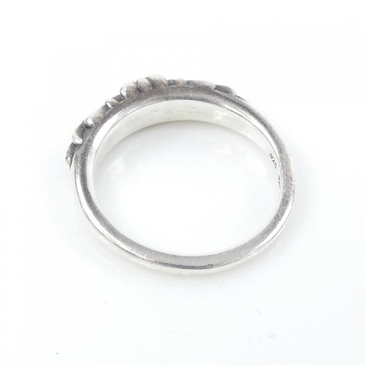 CHROME HEARTS Baby Floral Cross CLSC FLRLCRS P/DMND Ring, 2364 304 2123