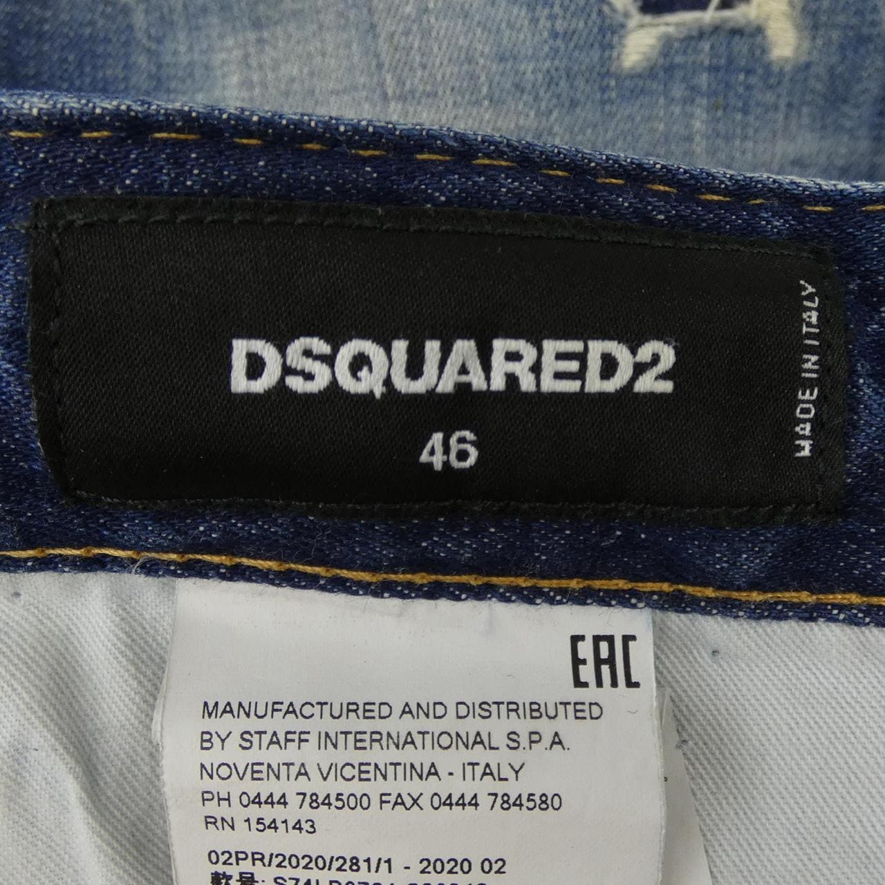 ディースクエアード DSQUARED2 S74LB0764 ジーンズ