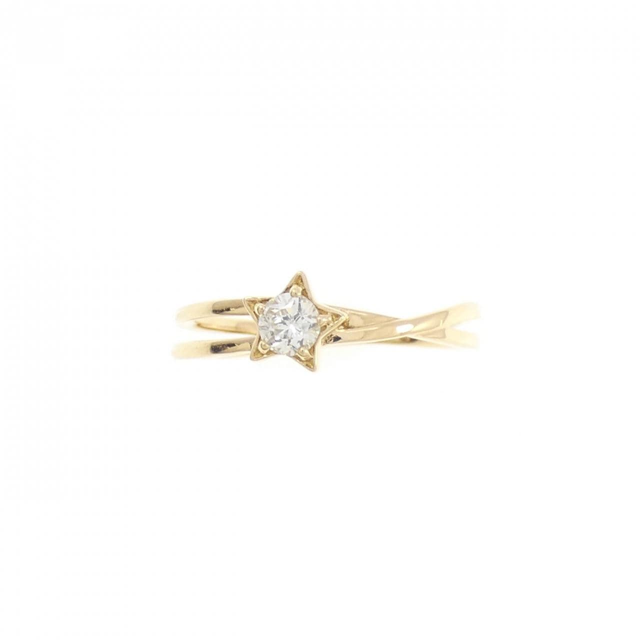 フェスタリア ダイヤモンド ピンキー リング 0.107CT