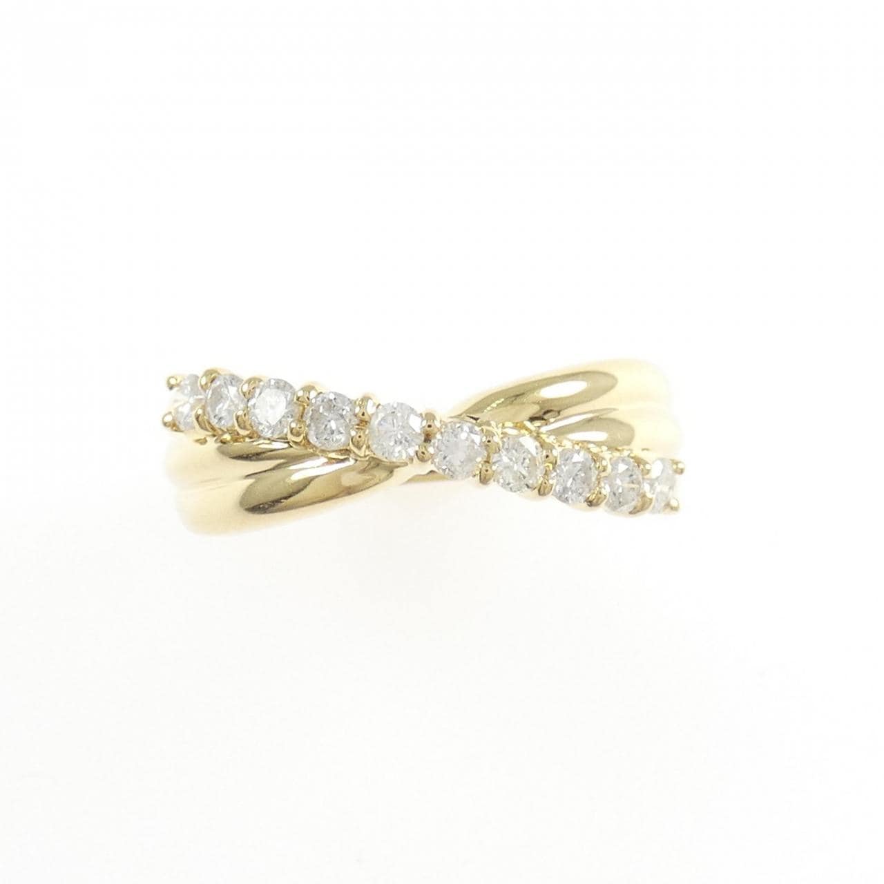 K18YG ダイヤモンド リング 0.30CT