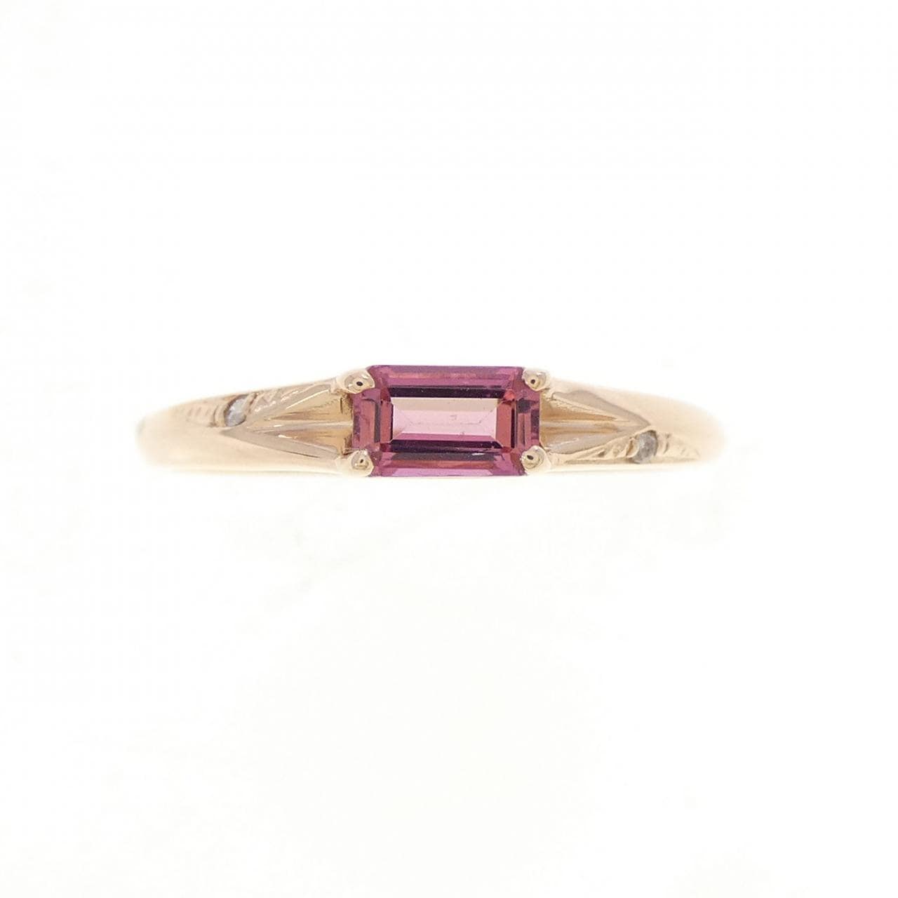 K10PG トルマリン リング 0.30CT