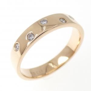 K18PG ダイヤモンド リング 0.10CT