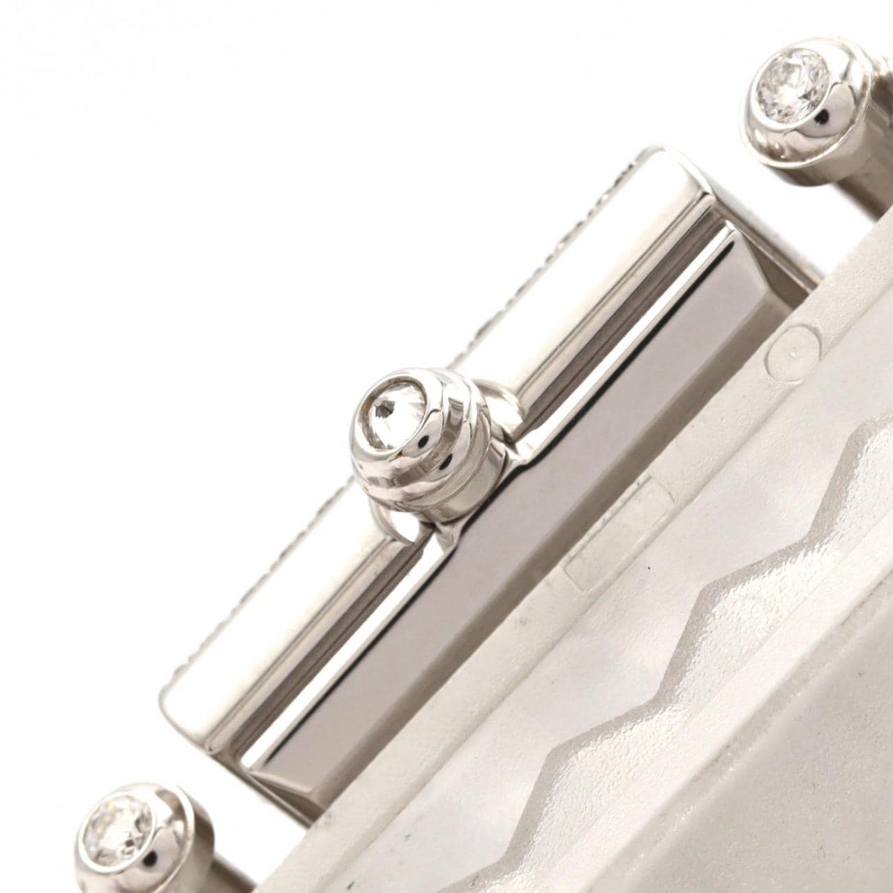 【ノーメンテナンス還元価格】ヴァンクリーフ&アーペル PA49カレ WG/D･4P 322942B1 WG クォーツ