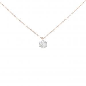 [Remake] K18PG Diamond Necklace 0.369CT G SI1 EXT