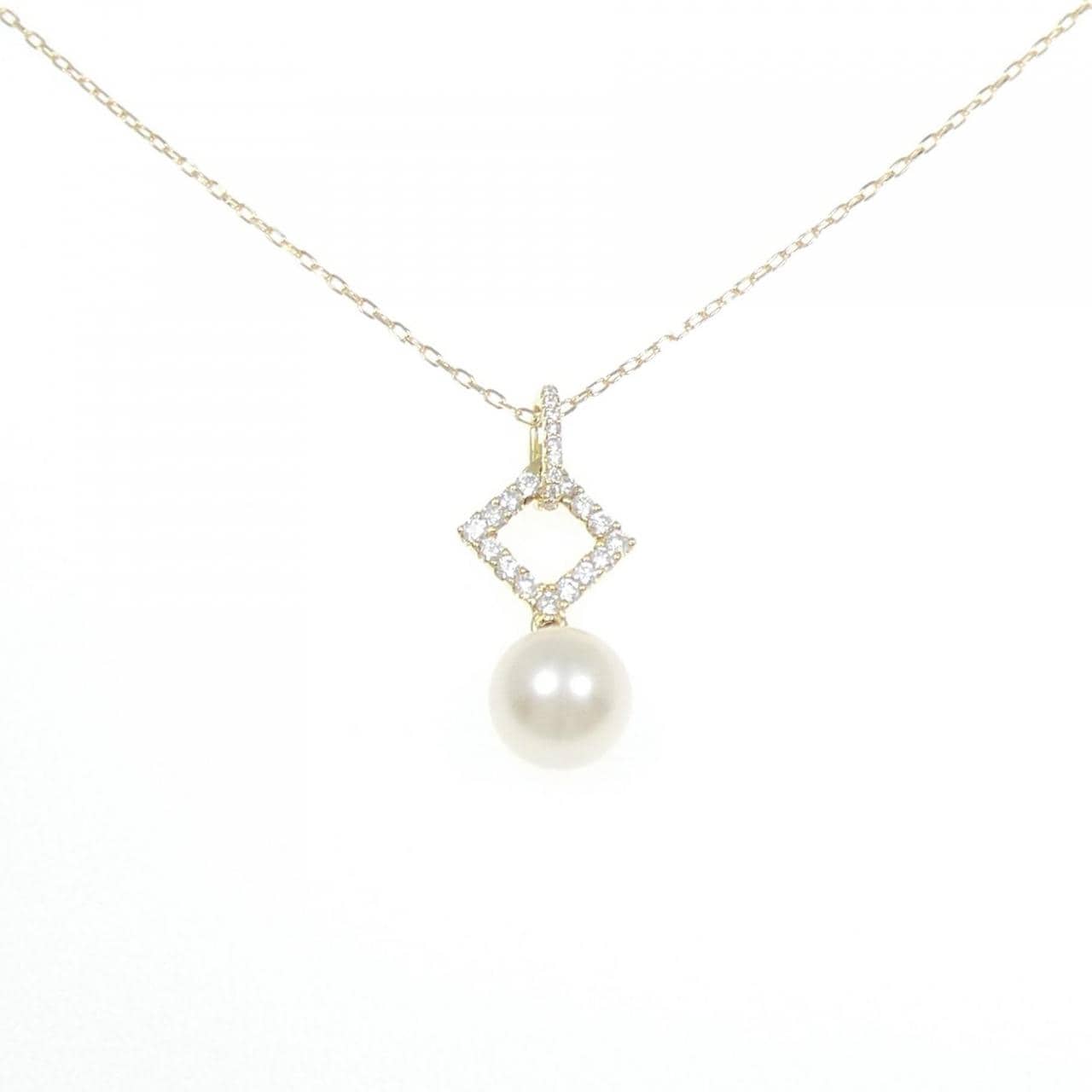 K18YG アコヤパール ネックレス 8mm