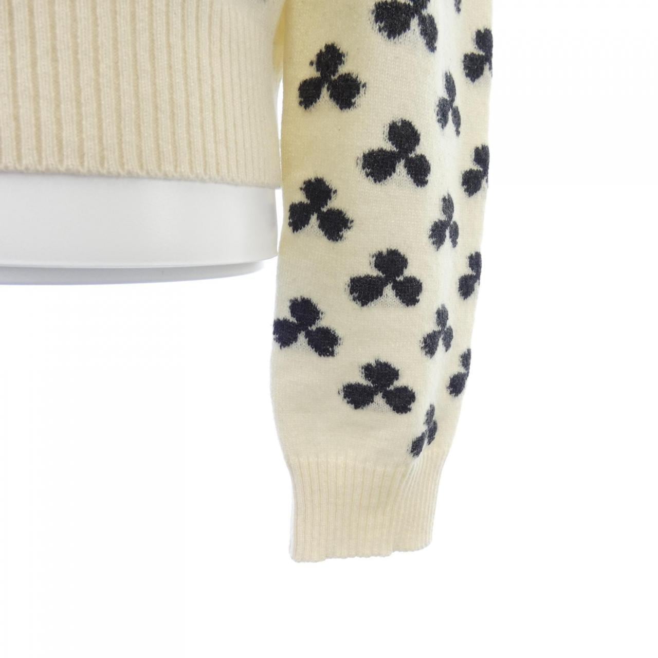 エルメス HERMES クルードセル クローバー *97-7705 ニット