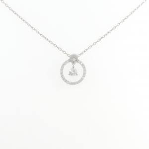 PT900/PT850 ダイヤモンド ネックレス 0.18CT