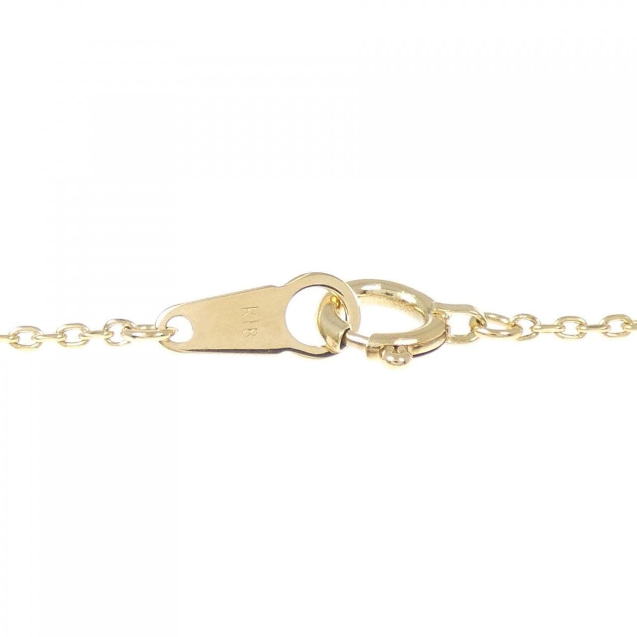 K18YG ダイヤモンド ネックレス 0.24CT