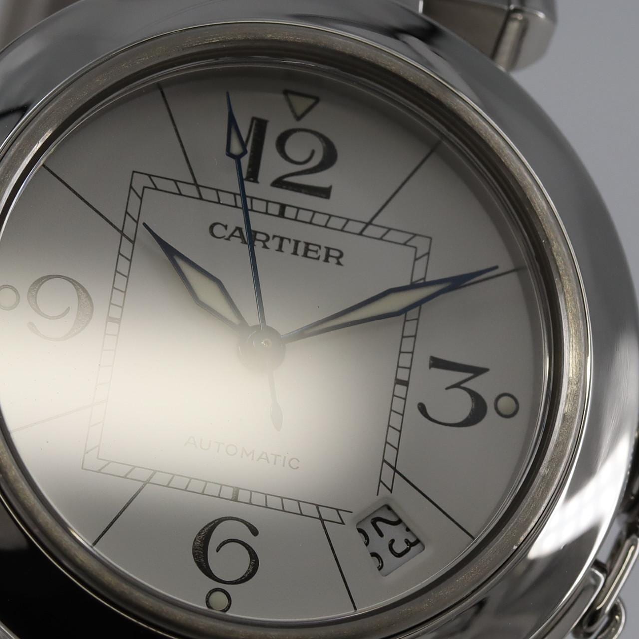 カルティエ パシャC W31074M7 SS 自動巻