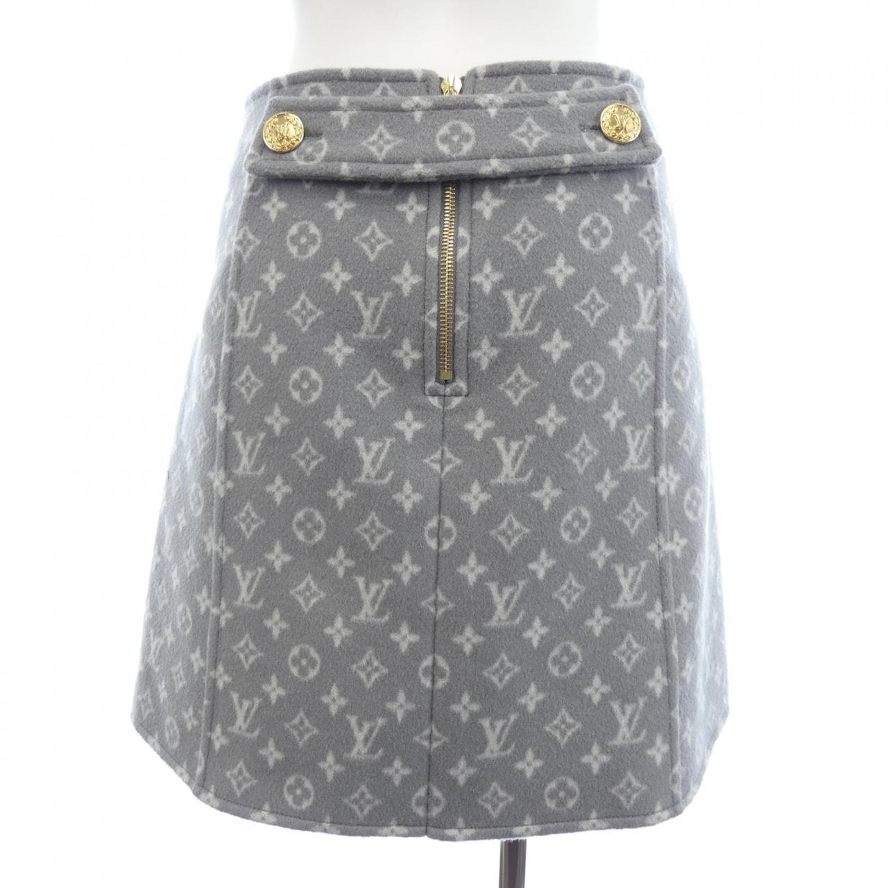 ルイヴィトン LOUIS VUITTON ダブルフェイスモノグラムAライン FMSK19QS3 スカート