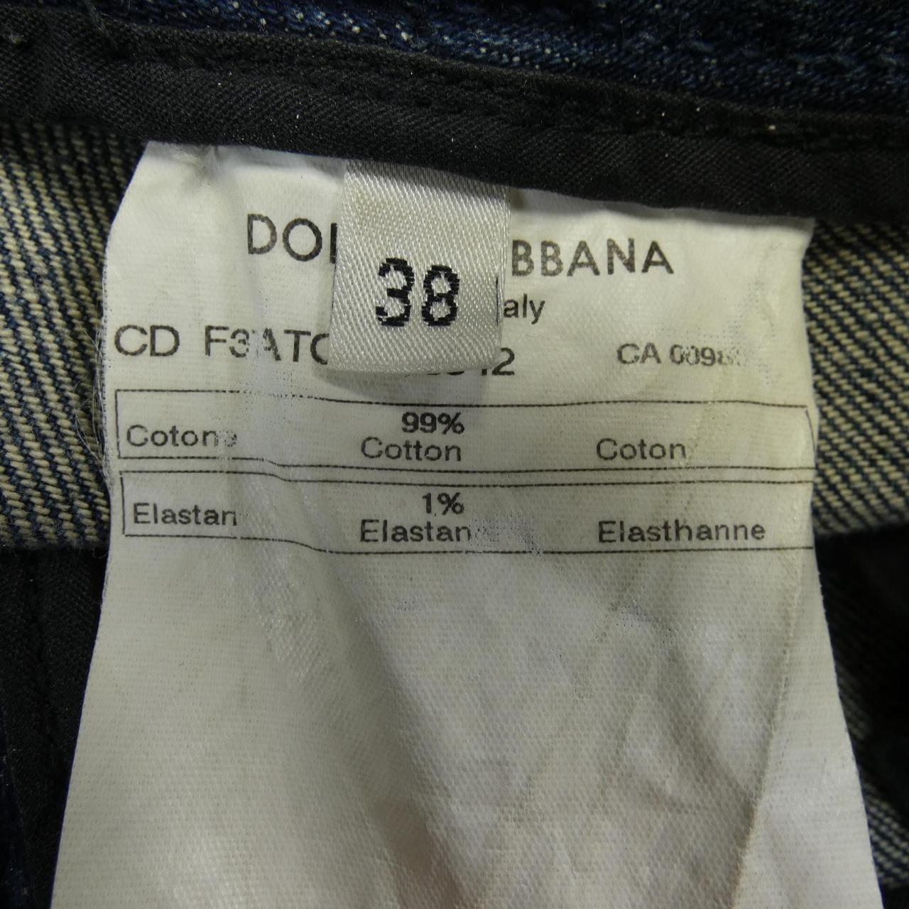 ドルチェアンドガッバーナ DOLCE&GABBANA F37ATC/G8542 ジーンズ