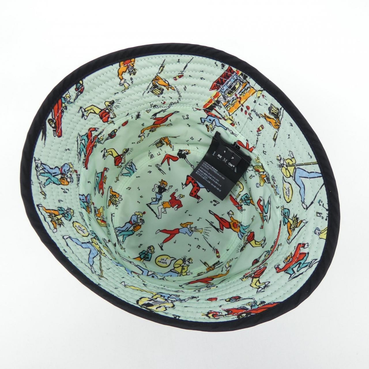 プラダ PRADA トライアングルロゴ 2HC137 2HAL ハット