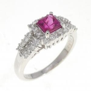 PT ルビー リング 0.67CT