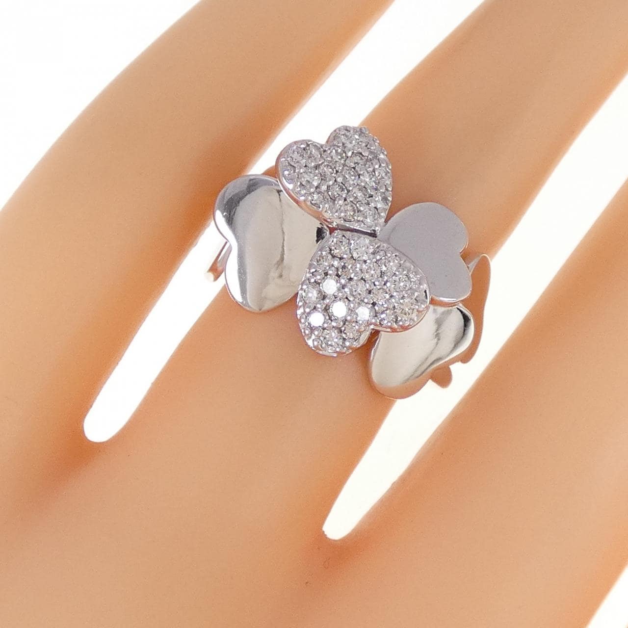 ポンテヴェキオ ハート リング 0.50CT