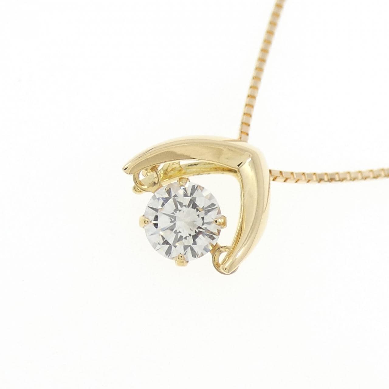 K18YG ダイヤモンド ネックレス 0.325CT