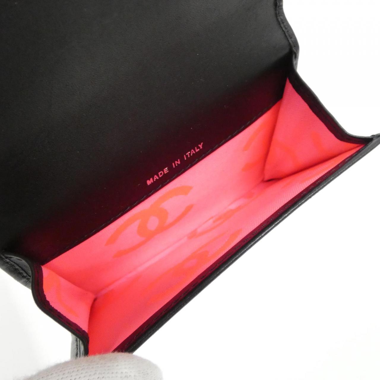 シャネル カンボン ライン 50081 カードケース