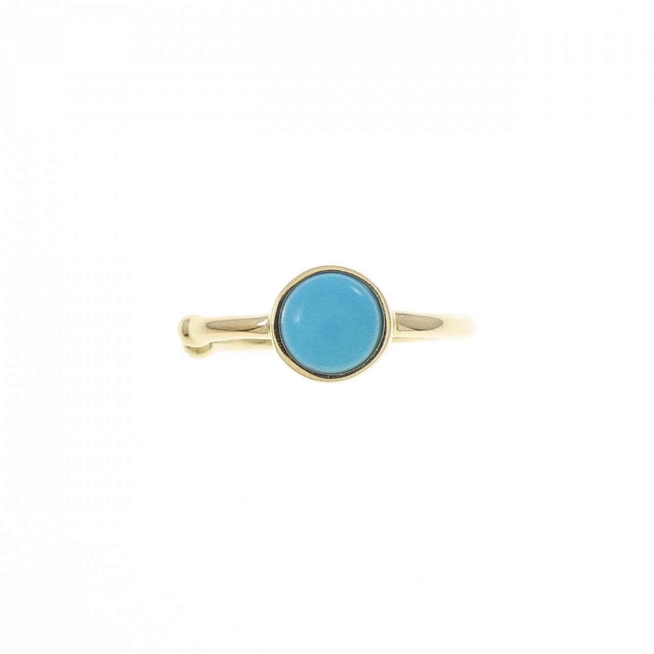 ジーエスティービー ターコイズ イヤーカフ 0.40CT