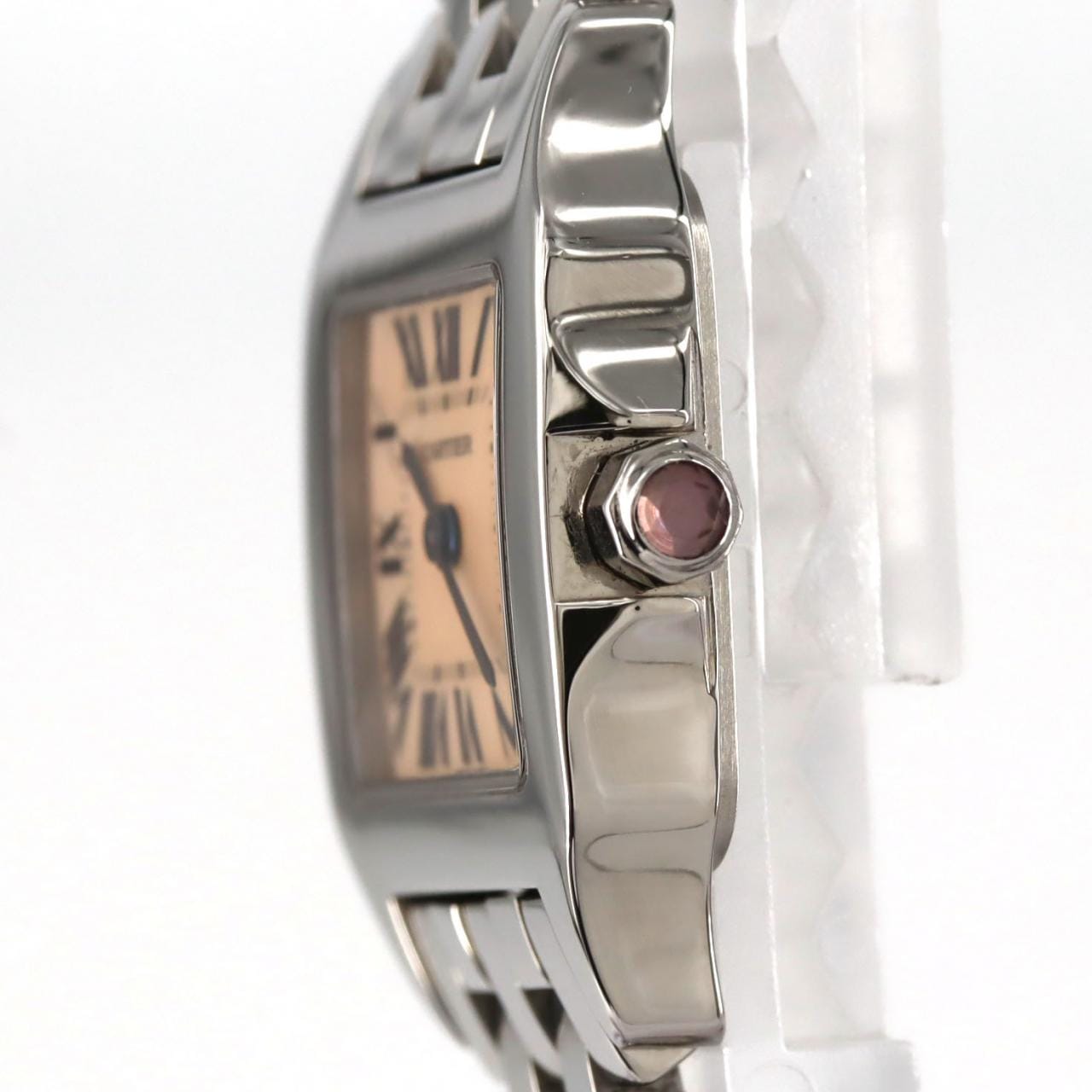 カルティエ サントスドゥモワゼルSM W25075Z5 SS クォーツ