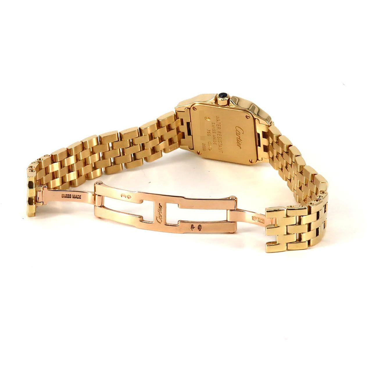 カルティエ サントスドゥモワゼルSM YG W25063X9 YG クォーツ