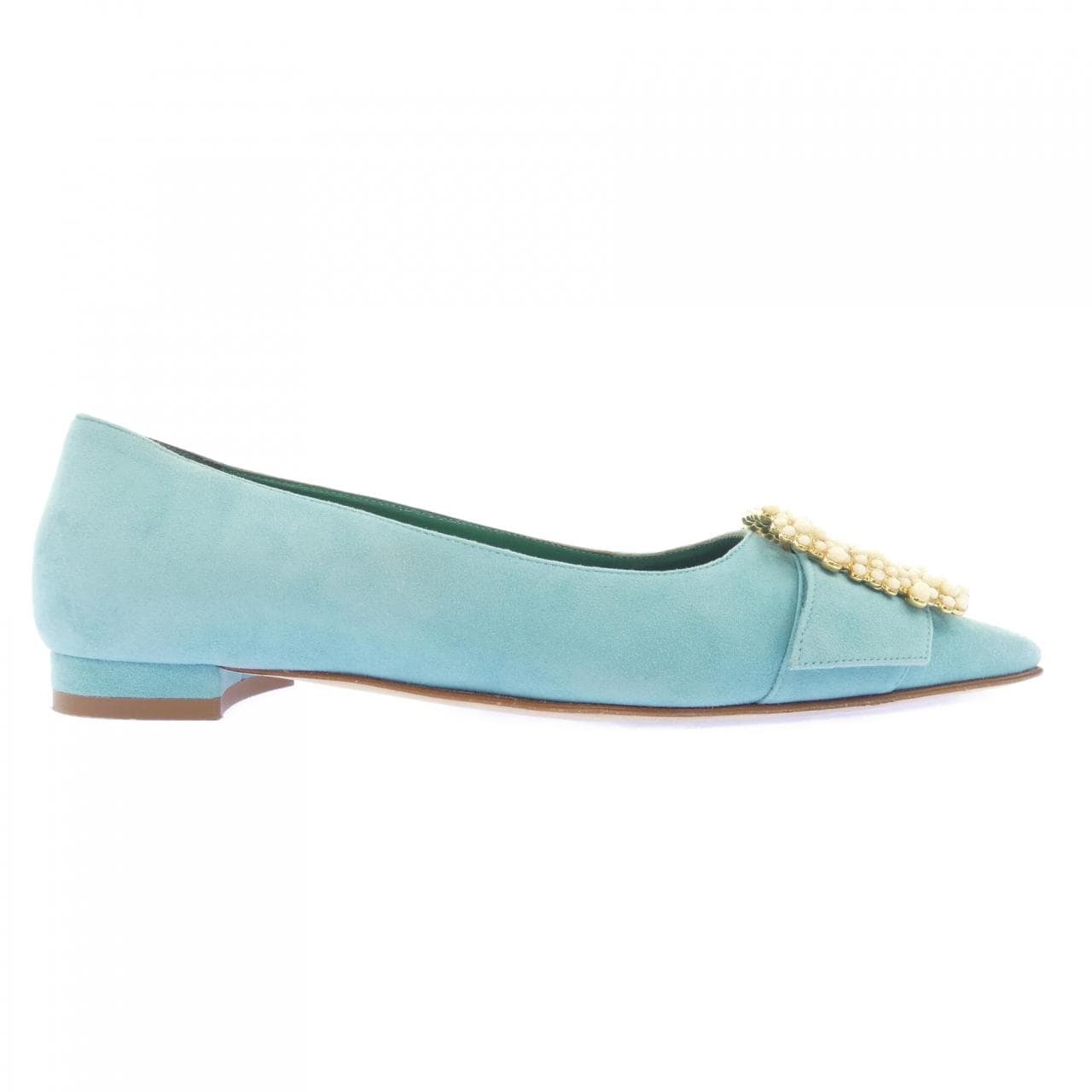 マノロブラニク MANOLO BLAHNIK GIBFLA フラットシューズ